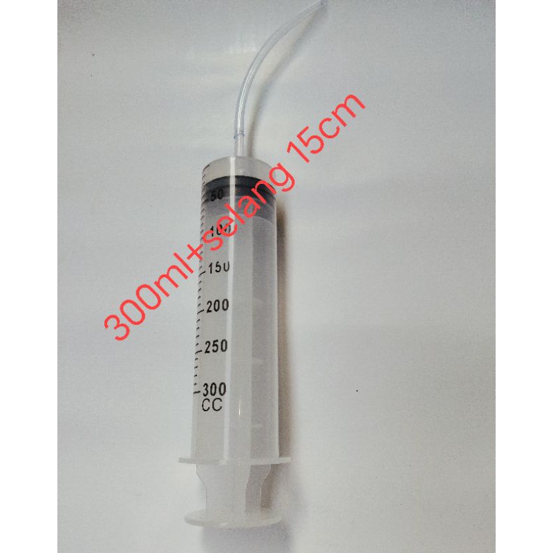 Suntikan jumbo Suntikan besar 300ml penakar hidroponik spuit Syringe selang jarum Suntikan BESAR 200 ML 300 CC - large syringe suntikan tanpa mainan tanpa jarum