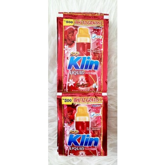 (Renteng)So klin liquid detergent renceng 22 ml x 12pcs