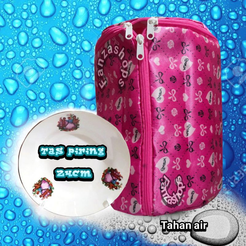 Tas piring waterproof anti air 24.5cm