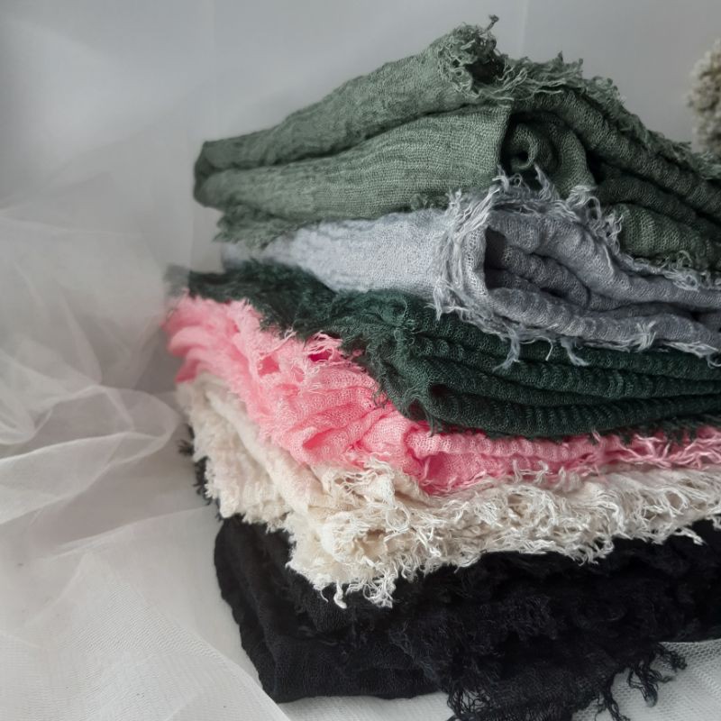 Pashmina Crincle || Pashmina Crinkle || Jilbab Crinkle || Pashmina Murah || Jilbab Crinkle Murah ||