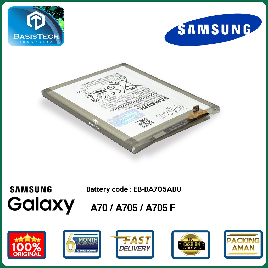 BATERAI SAMSUNG A70 - A705 - A705F - EB-BA705ABU - ORI