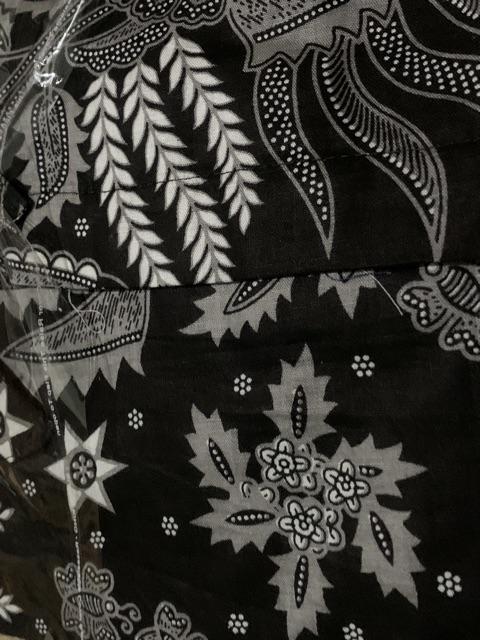 Bswart Batik Hrb026 Kenongo Hem Pendek Padi Pekalongan M L Xl Batik Pria Murah Modern Grosir