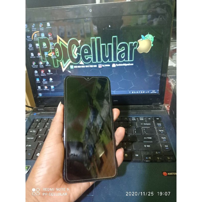 lcd Toucscreen + Frame Vivo Y91 Ori Cabutan