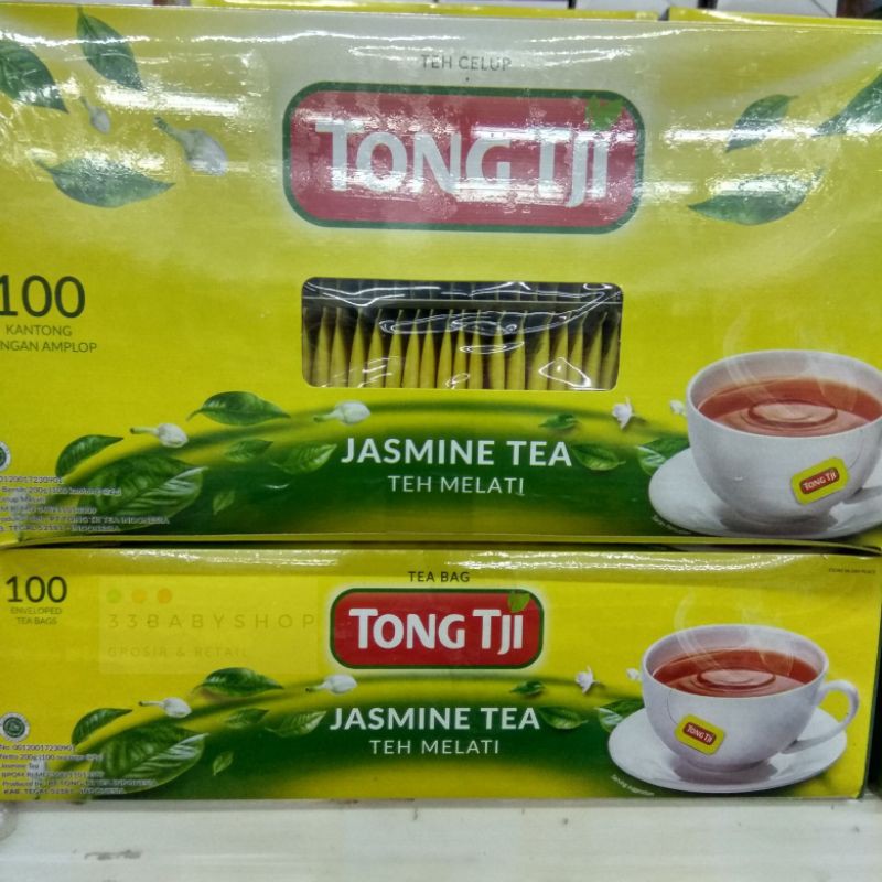 

Isi 100 Teh Celup Kantong Tong Tji Jasmine Teh Melati Premium