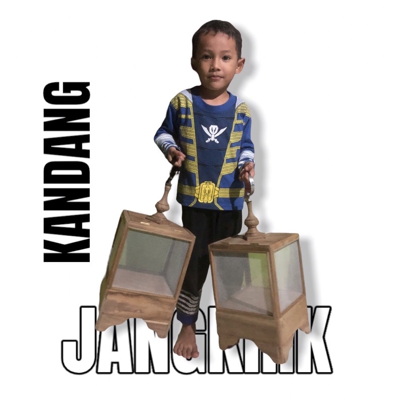 KANDANG JANGKRIK (Ready Stock) KAYU JATI