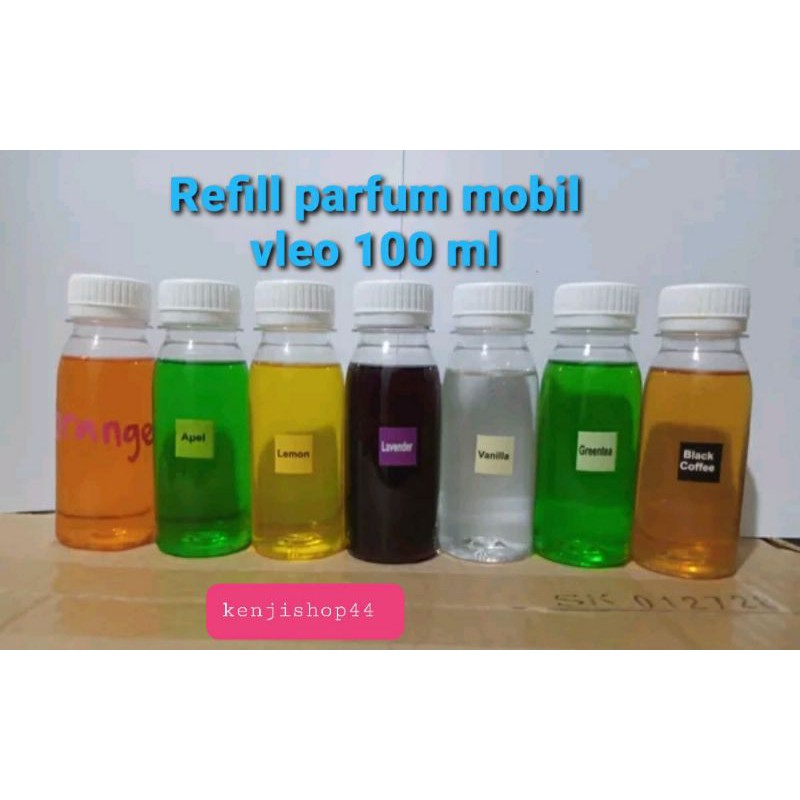 Parfum mobil vleo scent Paket hemat parfum mobil dan refill 70 ml 100 ml