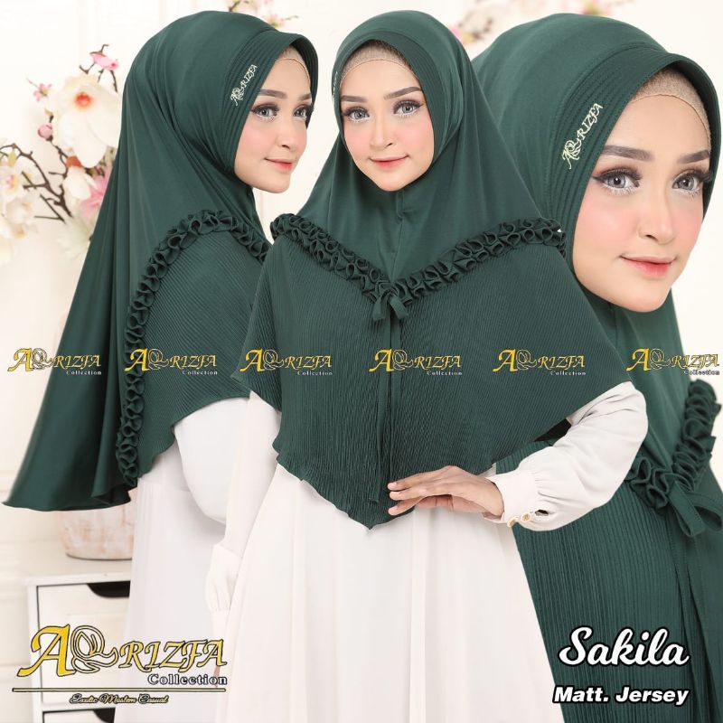 COD Hijab Sakila Arrizfa/Hijab Branded/Hijab higt quality/Gudang Hijab/Sakila Matt Jersey