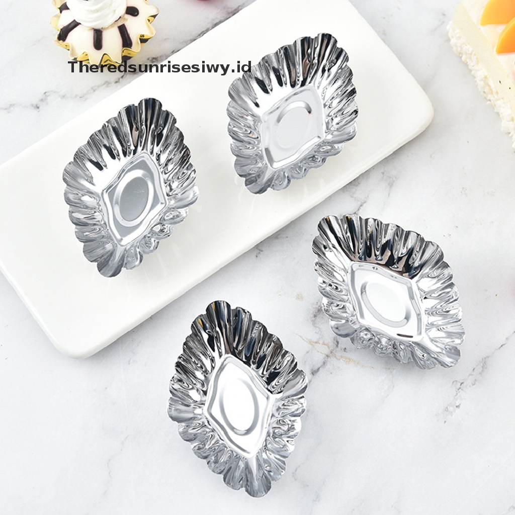 # Alat Rumah Tangga # 3pcs / set Cetakan Kue Bentuk Bunga Bahan Stainless Steel Dan Silikon