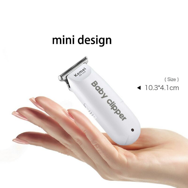 Biutte.Co Alat Cukur Rambut Bayi Elektrik Baby Clipper Shaver Trimmer Kemei - KM-1319