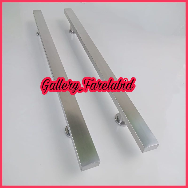 1 Meter Handle Pintu Rumah Stainless Steel 100 Cm Gagang Pintu Rumah Modern 80 Cm Pegangan Pintu Kupu Tarung Tarikan Pintu Rumah Minimalis