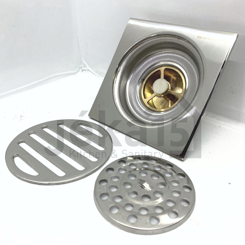 FLOOR DRAIN | PEMBUANGAN KAMAR MANDI STAINLESS