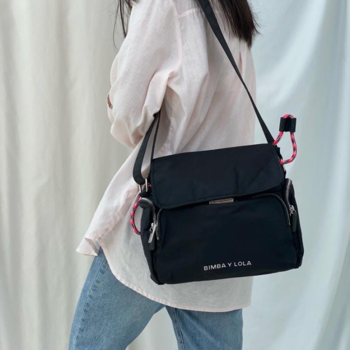 READY Slingbag Wanita Bimba Y Lola Crossbody Flap - Biru DW022