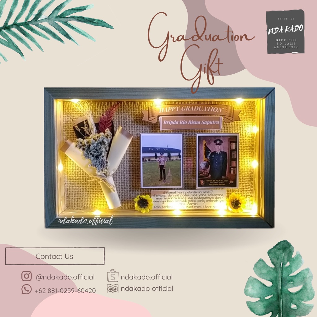 Costom giftbox figura 3d led/kado pernikahan/wisuda/ulang tahun/anniversarry