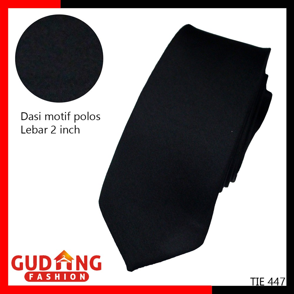 Dasi Slimfit Polos 2 Inch - TIE 447