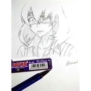 Jual Gambar sketsa anime bisa request | Gambar pensil anime A4 Full