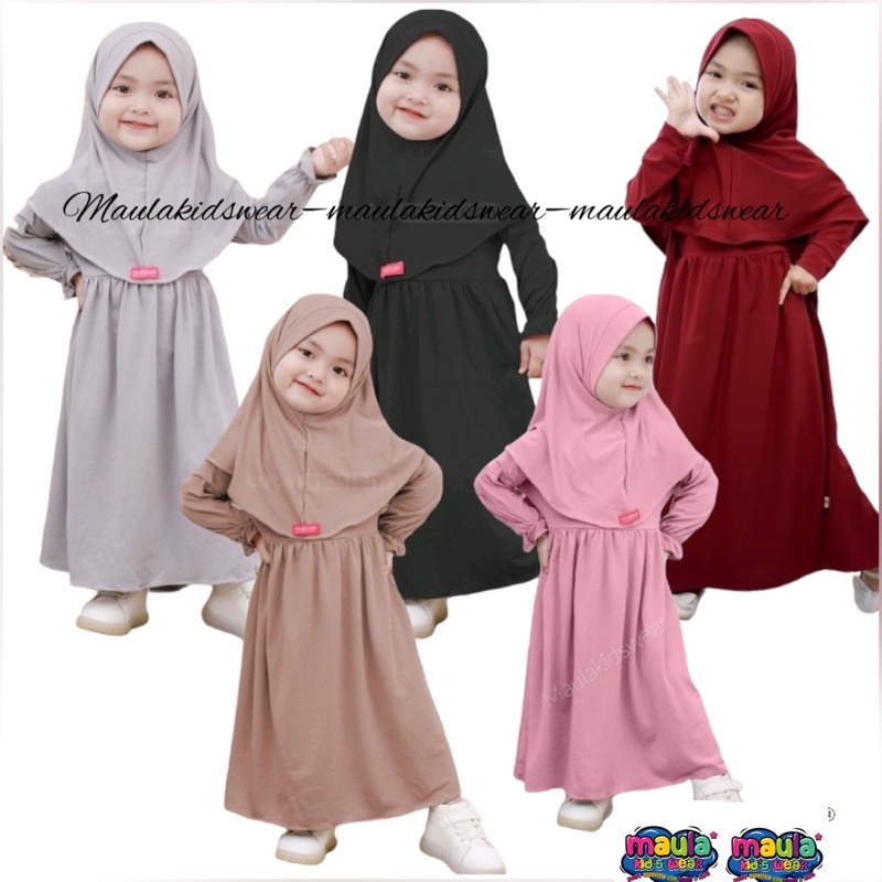 GAMIS ANAK SHAKIRA  2-4 thn / GAMIS BAYI SHAKIRA BAHAN JERSEY PREMIUM ORIGINAL adem dipakai anak