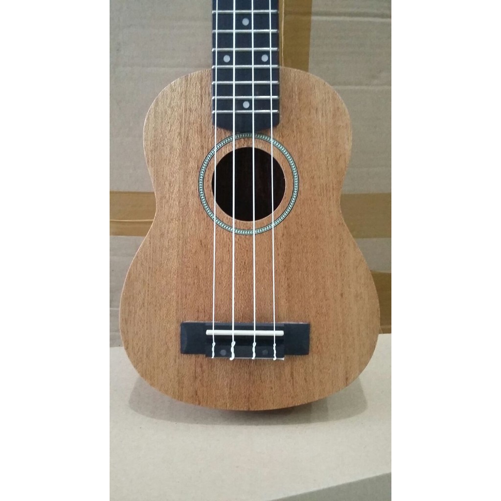 Ukulele Soprano Original Warna Coklat Muda Jakarta Murah