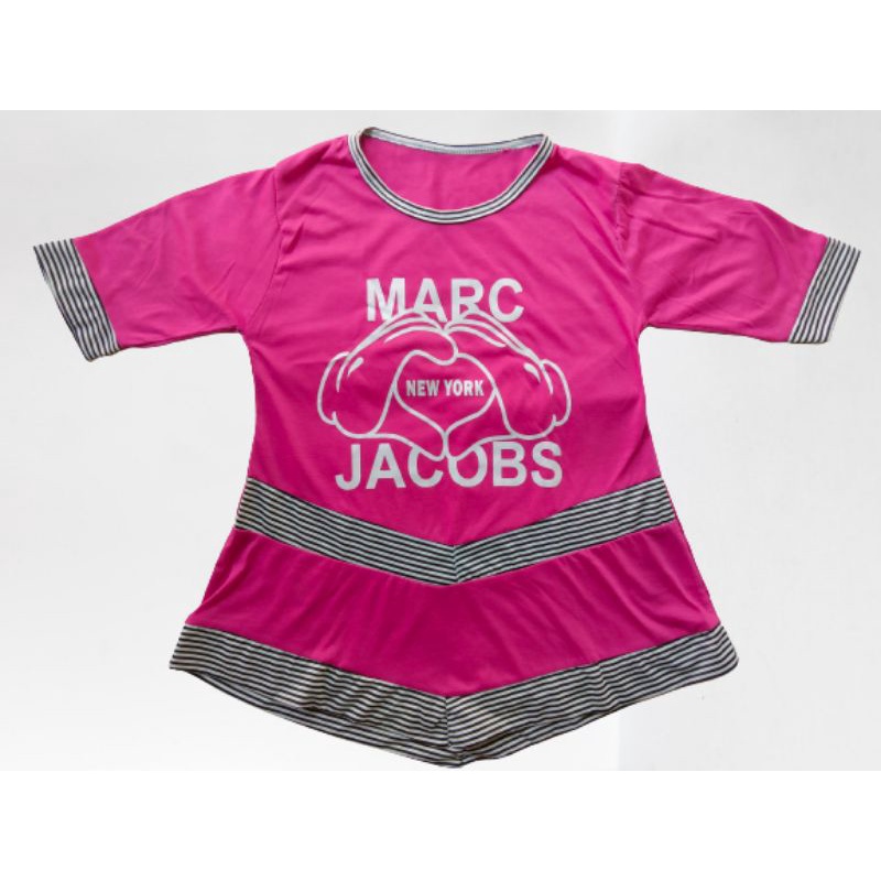kaos wanita lengan pendek/kaos wanita lengan pendek pink