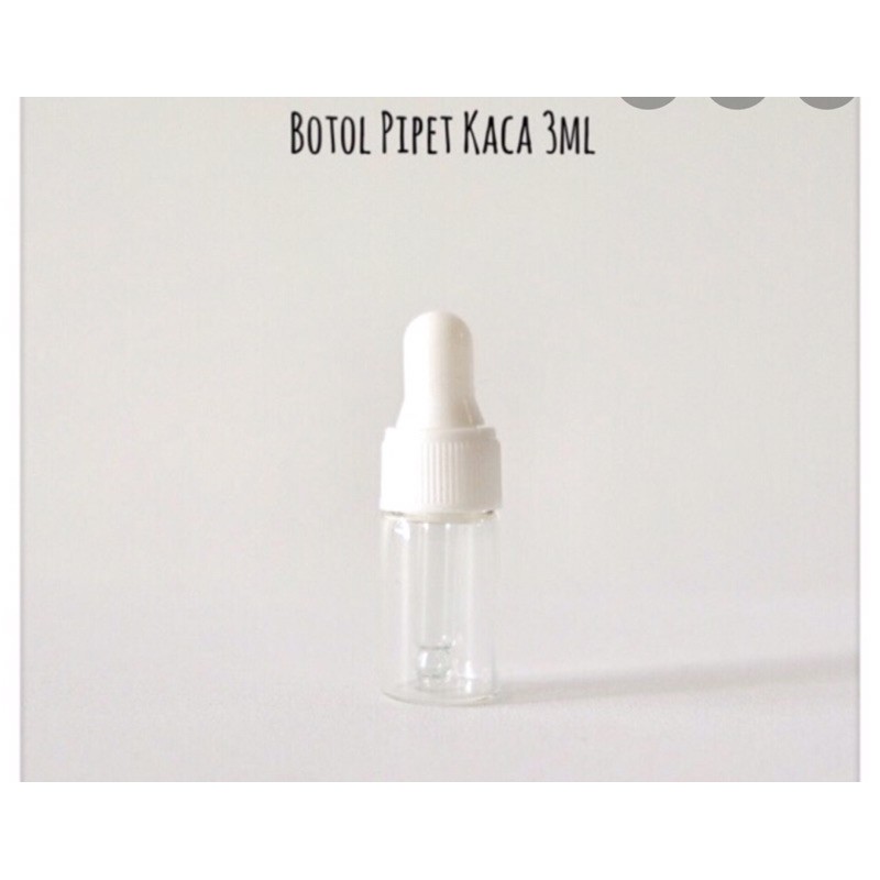 Botol pipet kaca 3ml