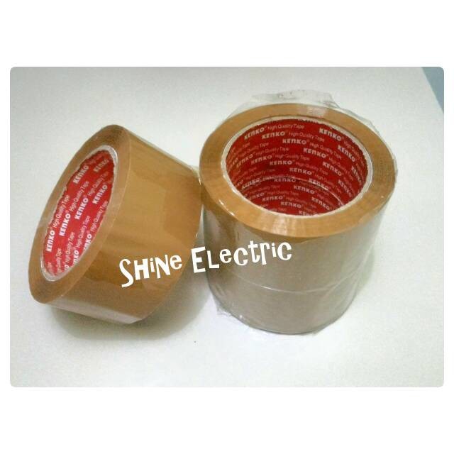

Best Price! Lakban Coklat / Selotip Coklat Kenko Murah