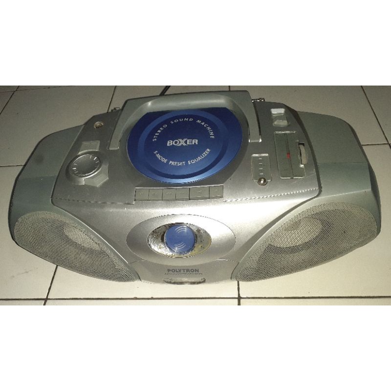 Tape radio compo stereo Polytron Boxer BX500l