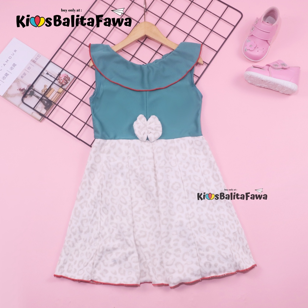 (BLUDRU FLANEL) Dress Cantika uk 4-5 Tahun / Baju Anak Perempuan Harian Yukensi Murah Grosir