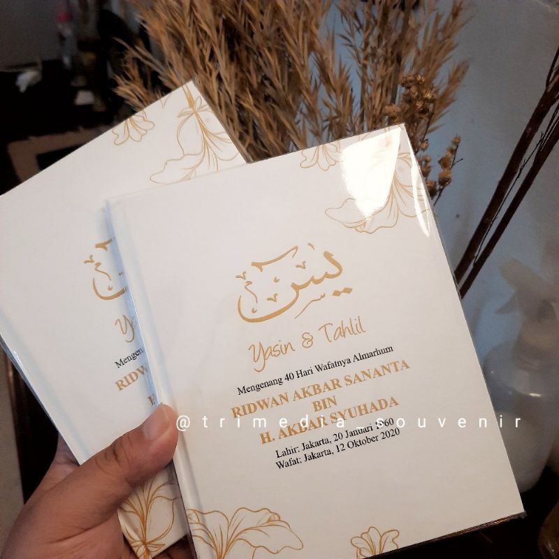 Buku Yasin Hardcover 128 HVS
