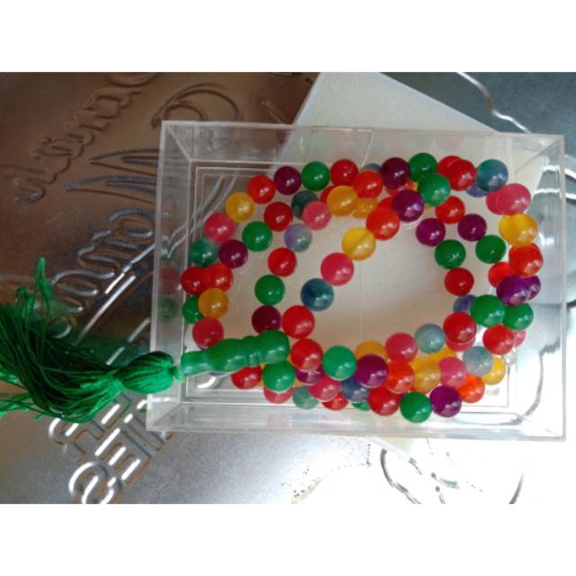 Tasbih akik Warna