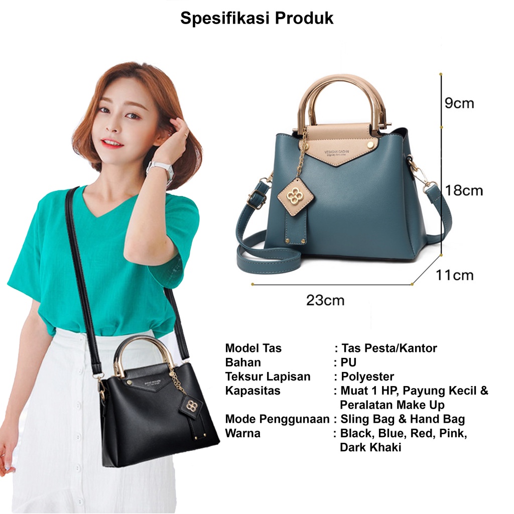 Tas Wanita Selempang Import Tas Bahu Sling Bag Selempang Wanita Luxury