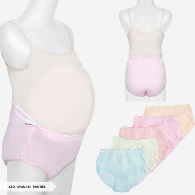 Celana Dalam Bumil / Ibu hamil kancing samping polos