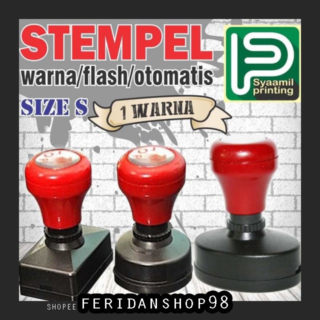 

BT946 BUAT STEMPEL WARNA FLASH OTOMATIS BEST 1 WARNA SIZE S BY FERIDANSHOP98