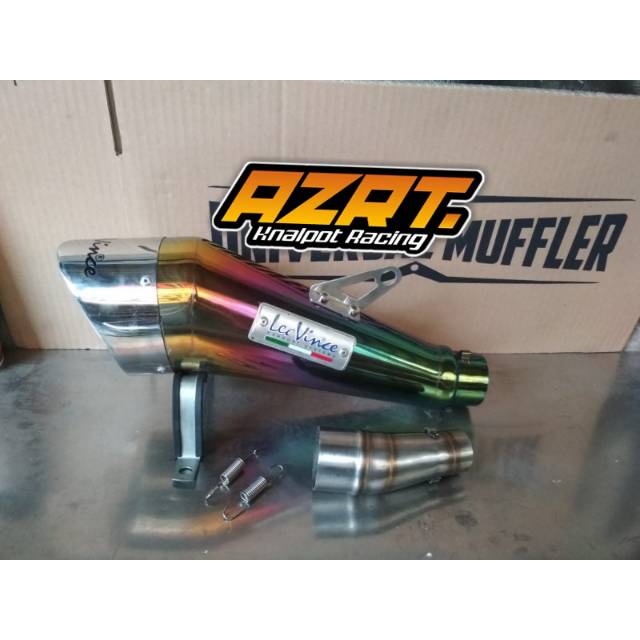 Knalpot LeoVince Pelangi Slip On