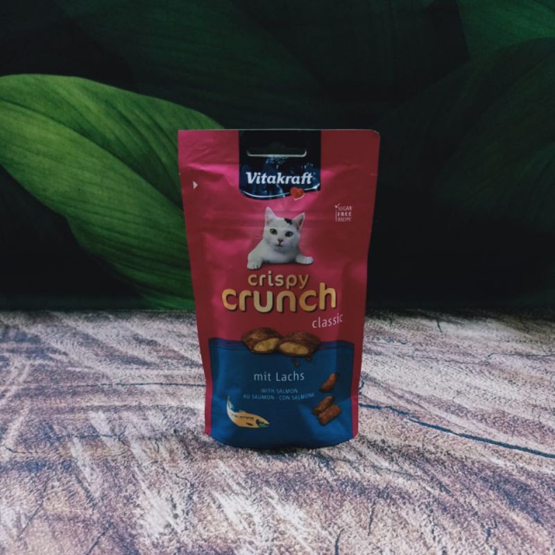 Snack kucing Vitakraft Crispy Crunch 60gr