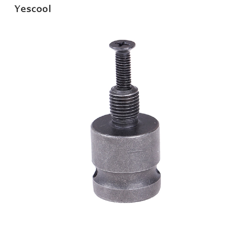 Yescool Adapter Konverter Kunci Pas 3 / 8-24UNF keyless 3 / 8 &quot;Dengan Sekrup