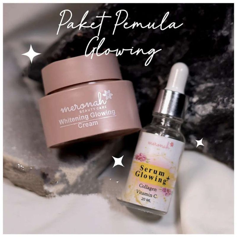 Meronah Cream + Serum Glowing