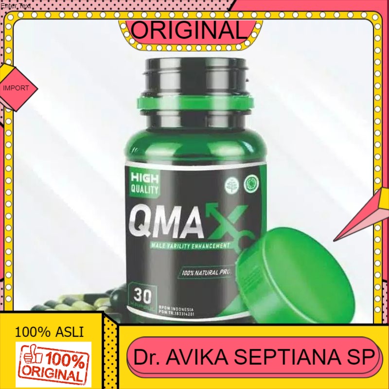 100% ASLI TERBARU ! Q-MAX HERBAL DIJAMIN 100% AMPUH - OBAT QMAX UNTUK PRIA DEWASA