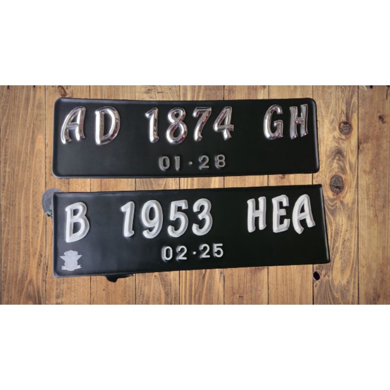 plat nomor mobil variasi
