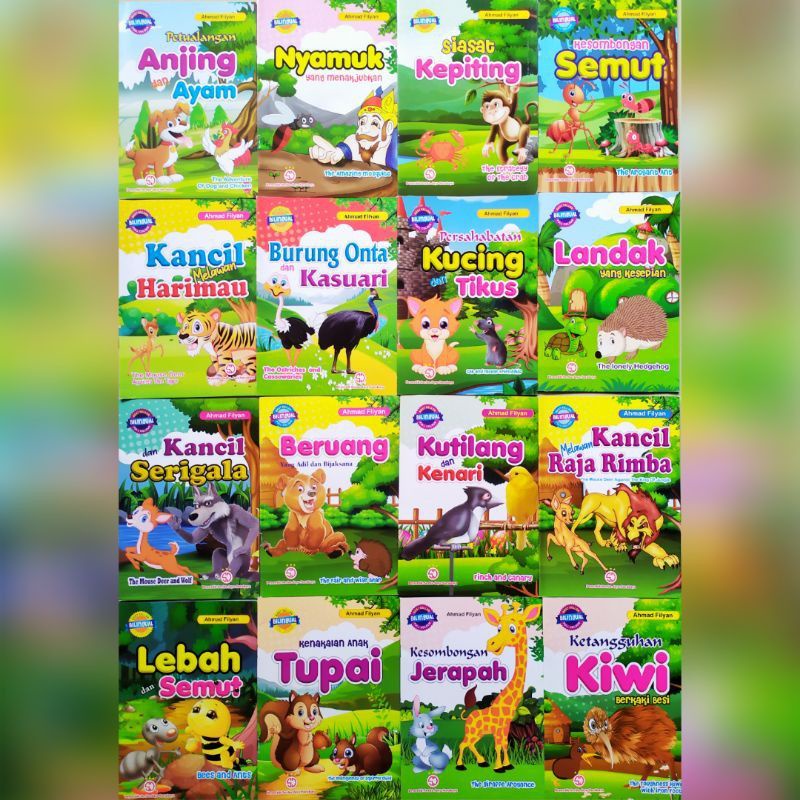 Jual [min 2] buku cerita anak buku bacaan anak buku fabel anak buku ...