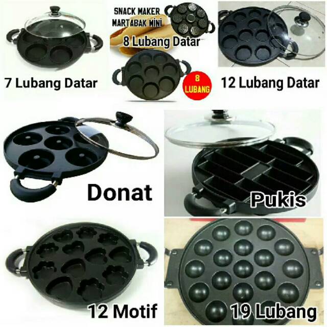 Cetakan kue happy call martabak mini dll