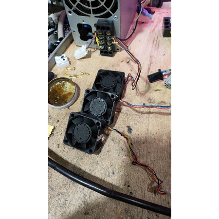 FAN HIGH SPEED DOUBLE  BALL BEARING 12V