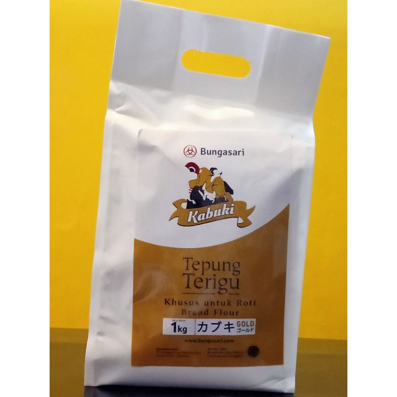 

Tepung Terigu Jepang Kabuki Gold - 1kg