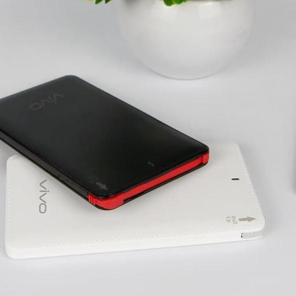 PB POWERBANK POWER BANK VIVO MURAH SLIM TIPIS KAPASITAS 10000mAh