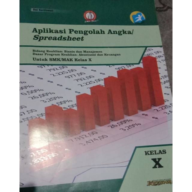 Aplikasi pengolah angka/spreadsheet kelas X SMK