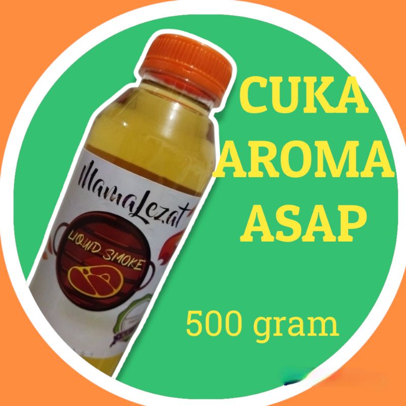 

Cuka Dapur Aroma Asap MamaLezat - 500 gram Vinegar Halal Seasoning Smoke Flavored