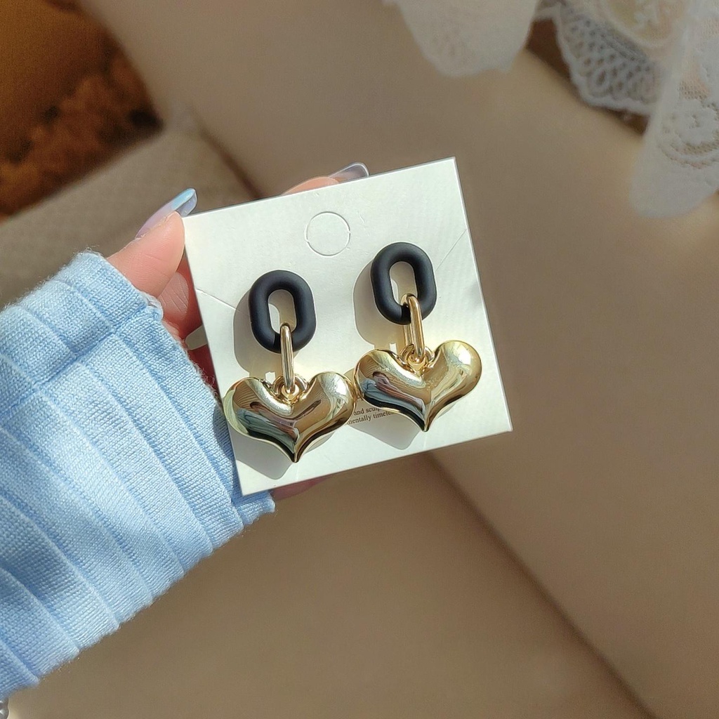 Lily Drop Earrings Pesta Untuk Wanita Perhiasan Fashion Korea Manis