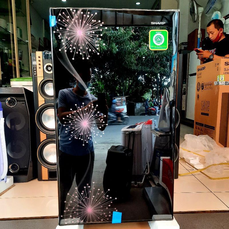 Kulkas 1 pintu Sharp SJ X167 Lemari es 1 pintu Sharp SJX167 SJ-X167MG