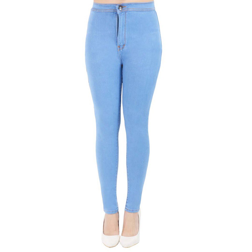 Highwaist Jeans Jumbo ,Keziya Skinny Jeans, Jeans Fashion Wanita, Celana HW