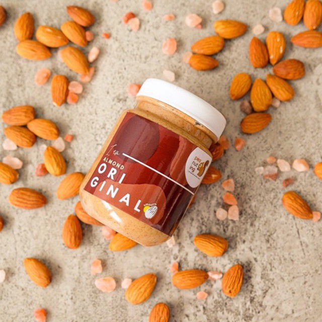 

PREMIUM ALMOND BUTTER PEANUTING.ID NATURAL VEGAN - SELAI KACANG ALMOND 220 gr