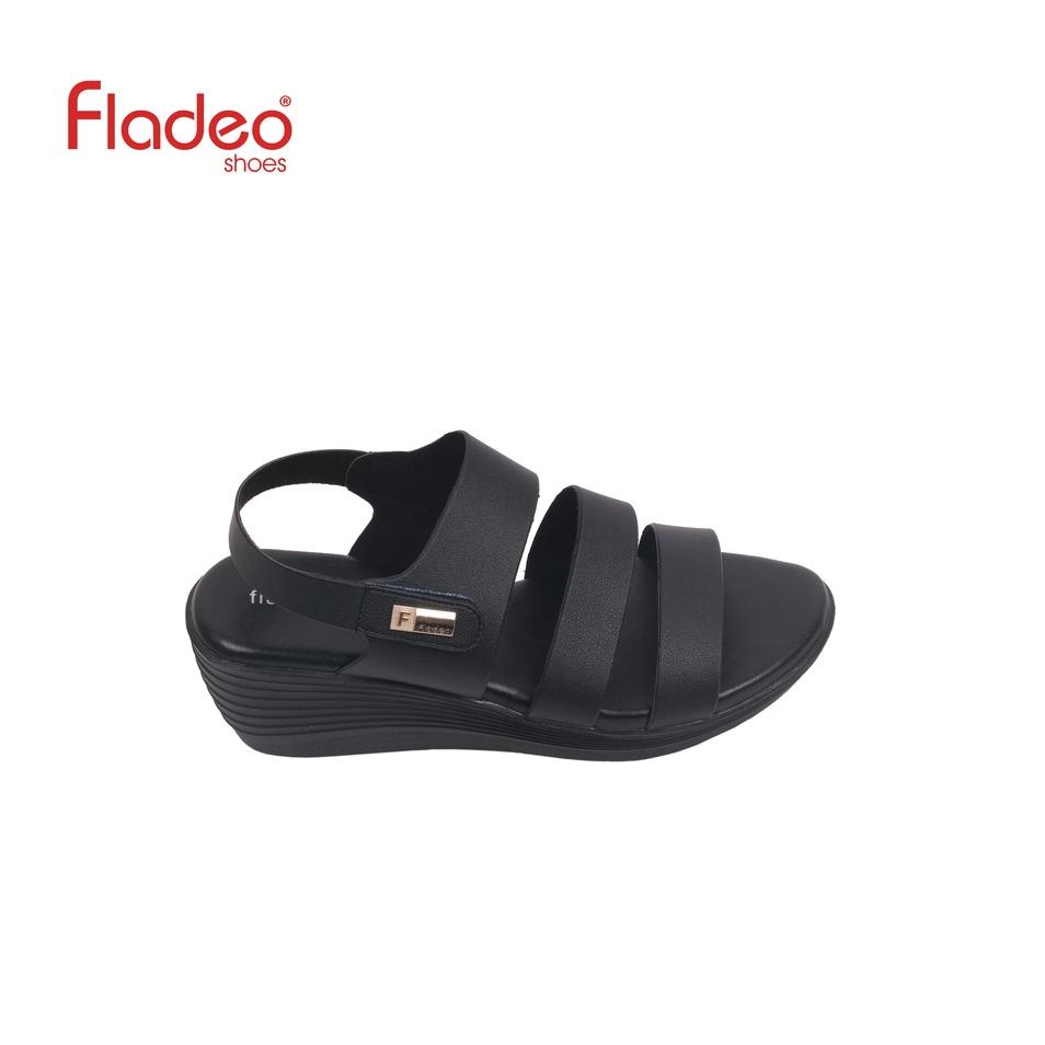 Terbagus.. Fladeo D21/LDT328-3RV/Sandal Wedges Tali Wanita [ Wedges Sandals ]