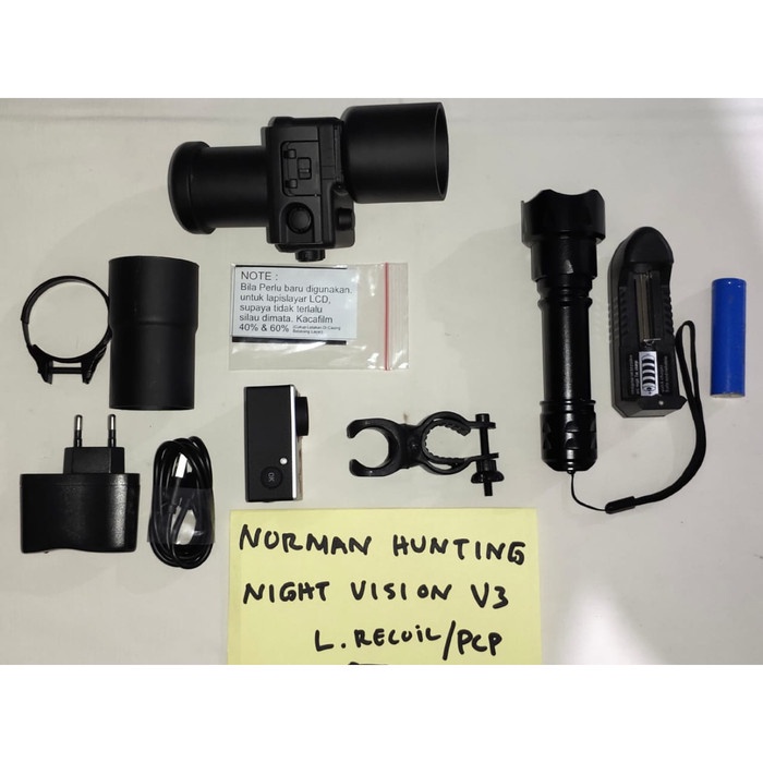 {renystore} NIGHT VISION V3 Untuk Teleskop Berburu Malam - NV V3 L.R Diskon
